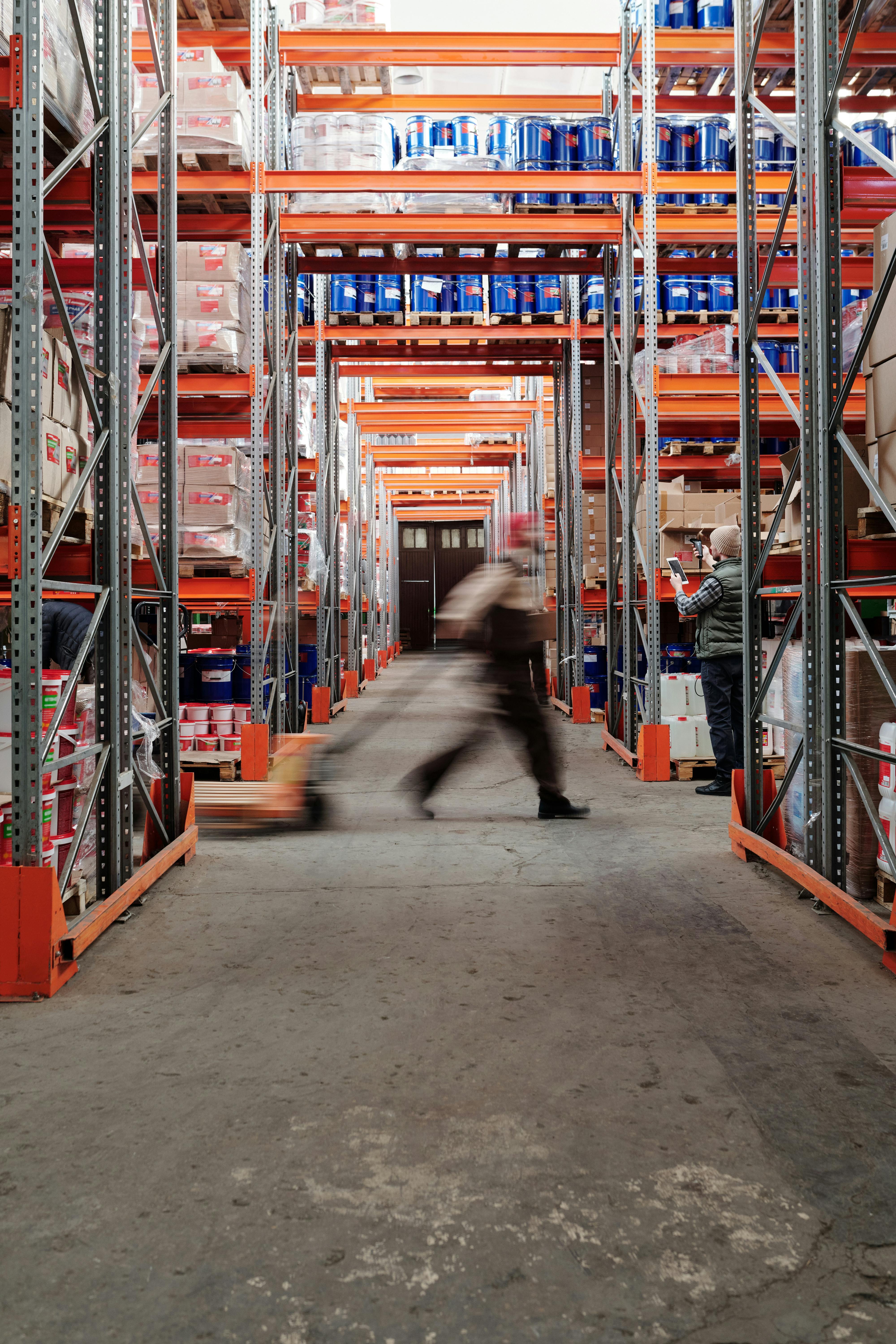 Industrial cargo delivery
